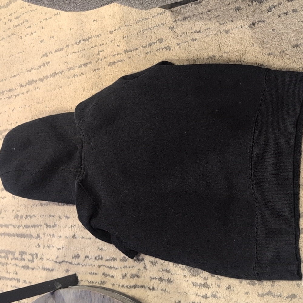Aritzia TNA Black And Light Blue Pullover Hoodie - Picture 6 of 10
